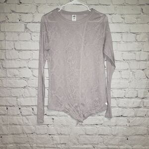 JOY Lab Faux Snake Print Top